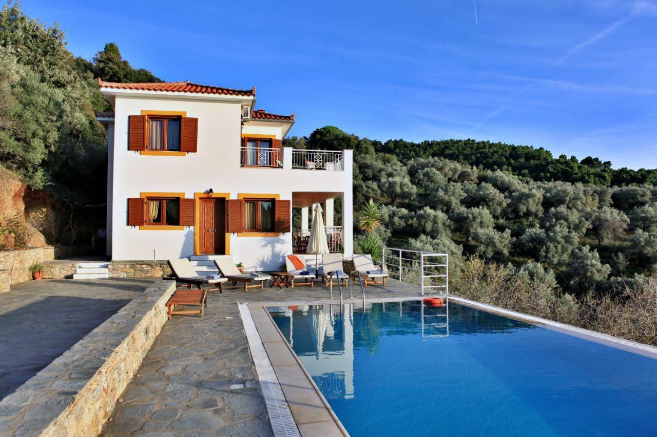 Villa Malena Glossa Exterior foto